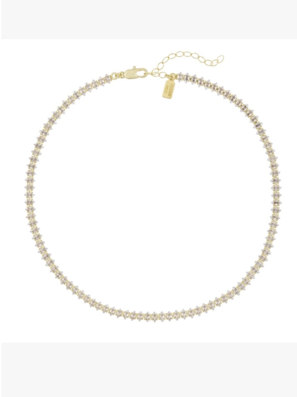 Electric Picks  Serena tennnis necklace 16”